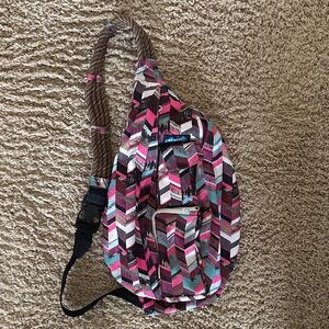 Kavu Multicolor Chevron Backpack